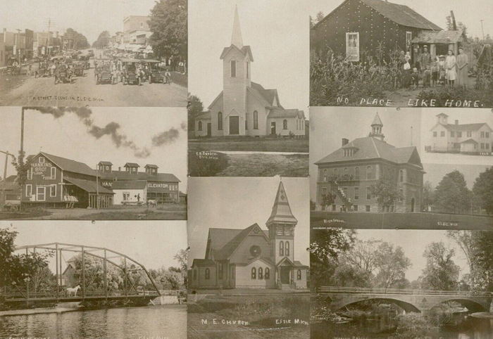 Elsie - Old Postcard (newer photo)
